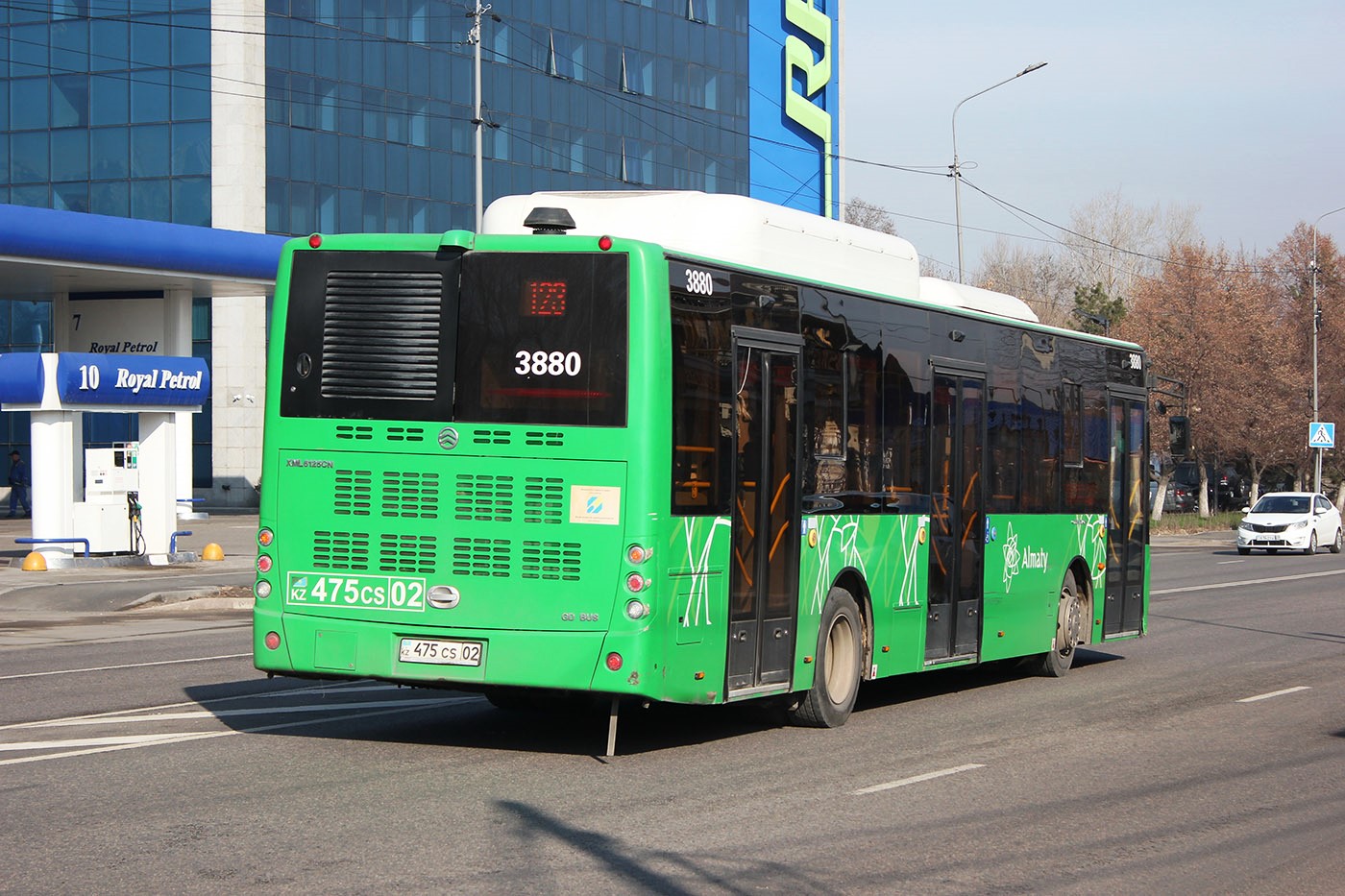Алматы, Golden Dragon XML6125CN (Hyundai Trans Auto) № 3880