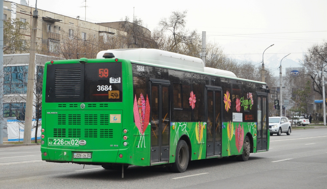 Алматы, Golden Dragon XML6125CN (Hyundai Trans Auto) № 3684