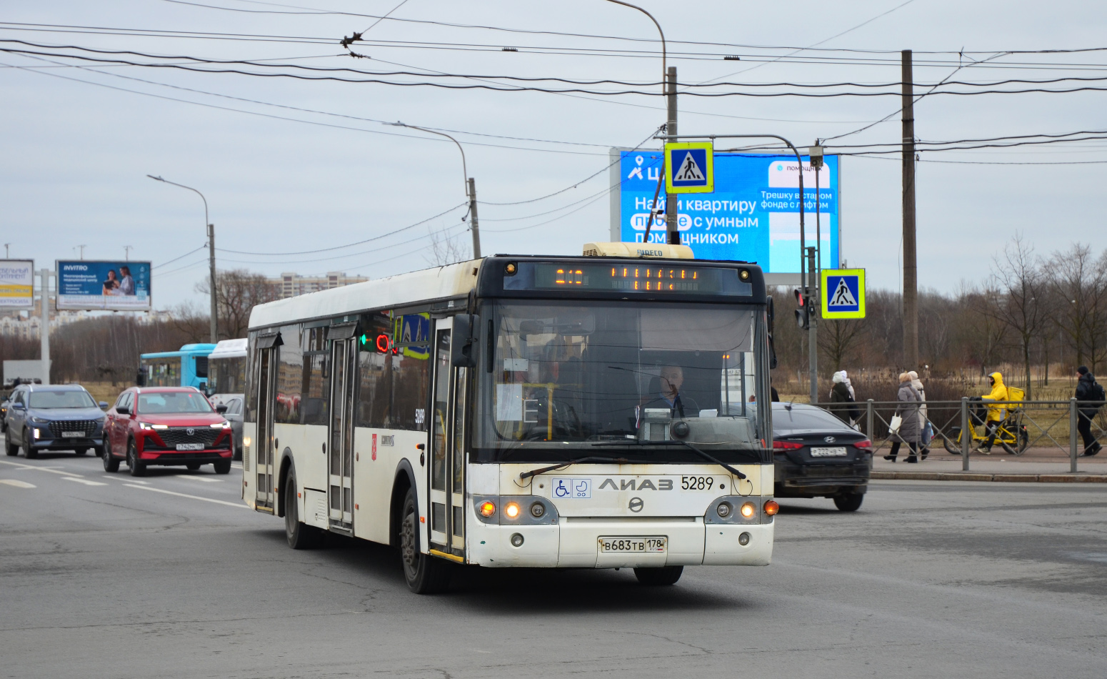 Санкт-Петербург, ЛиАЗ-5292.60 № 5289