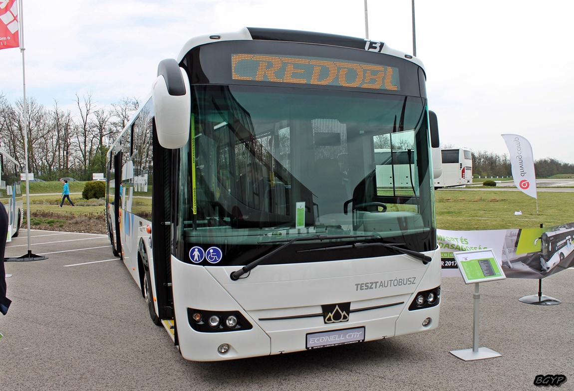 Венгрия, Kravtex Credo Econell 13 № P-00168 16; Венгрия — Busexpo 2017, Zsámbék
