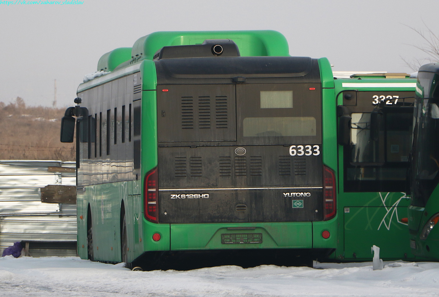 Алматы, Yutong ZK6126HG (QazTehna) № 6333