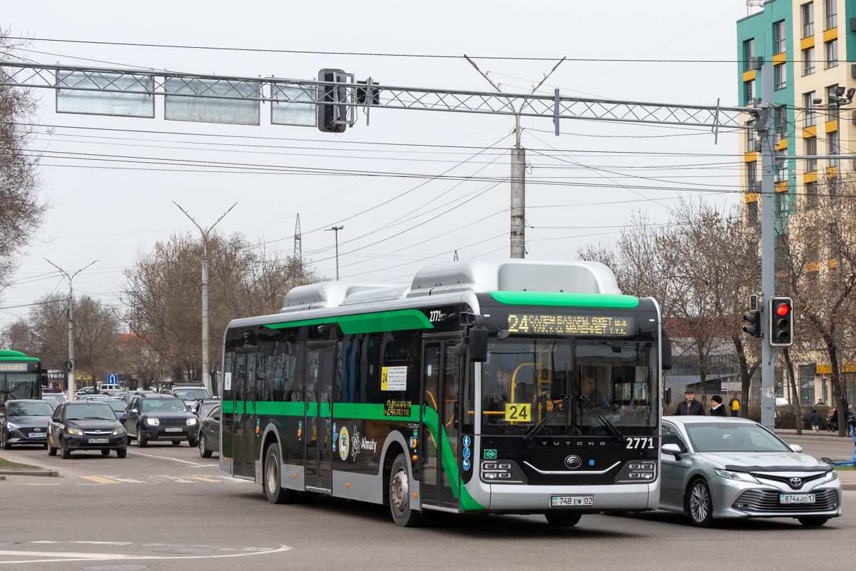 Алматы, Yutong ZK6126HG (QazTehna) № 2771