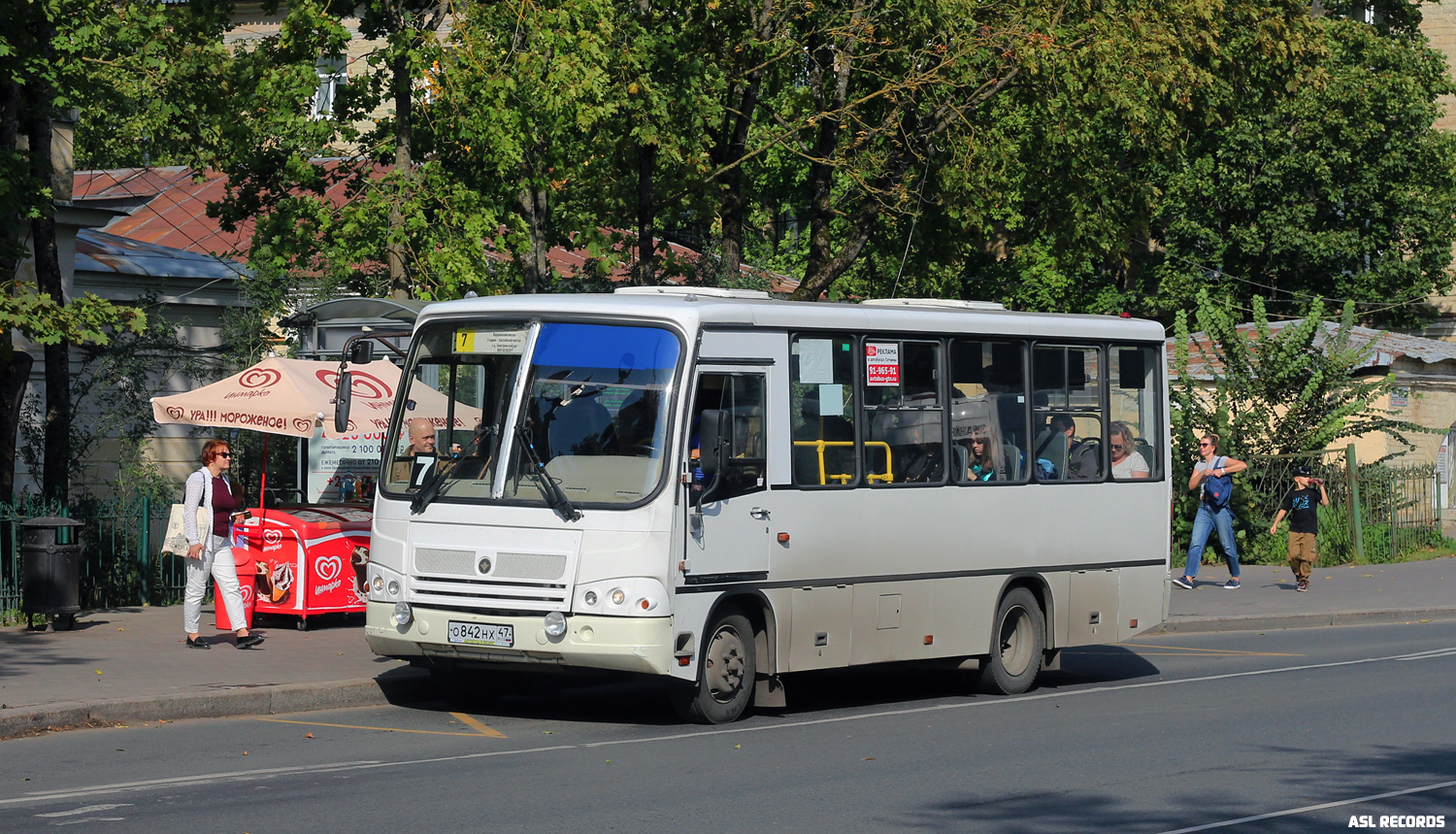 Ленинградская область, ПАЗ-320402-05 № О 842 НХ 47