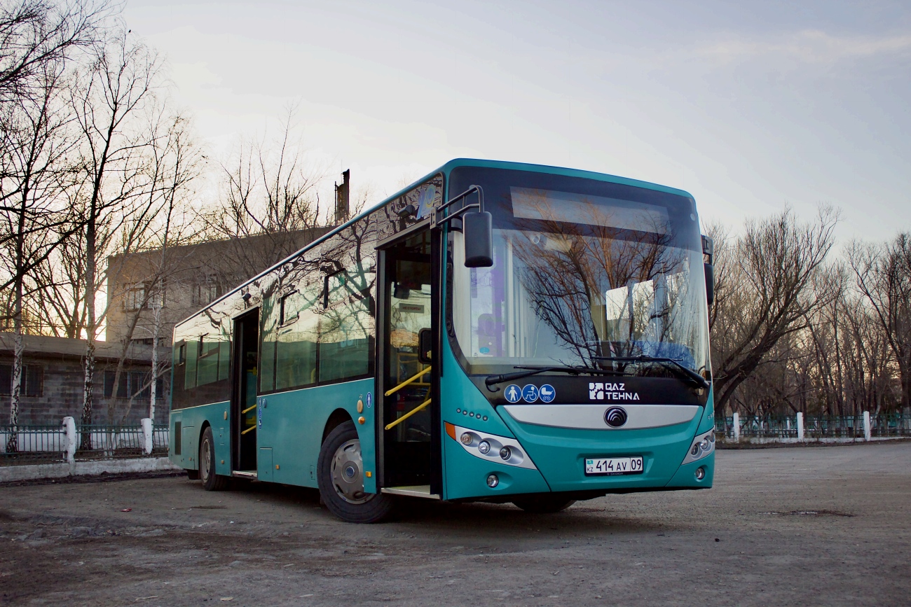 Карагандинская область, Yutong ZK6118HGA (QazTehna) № 414 AV 09