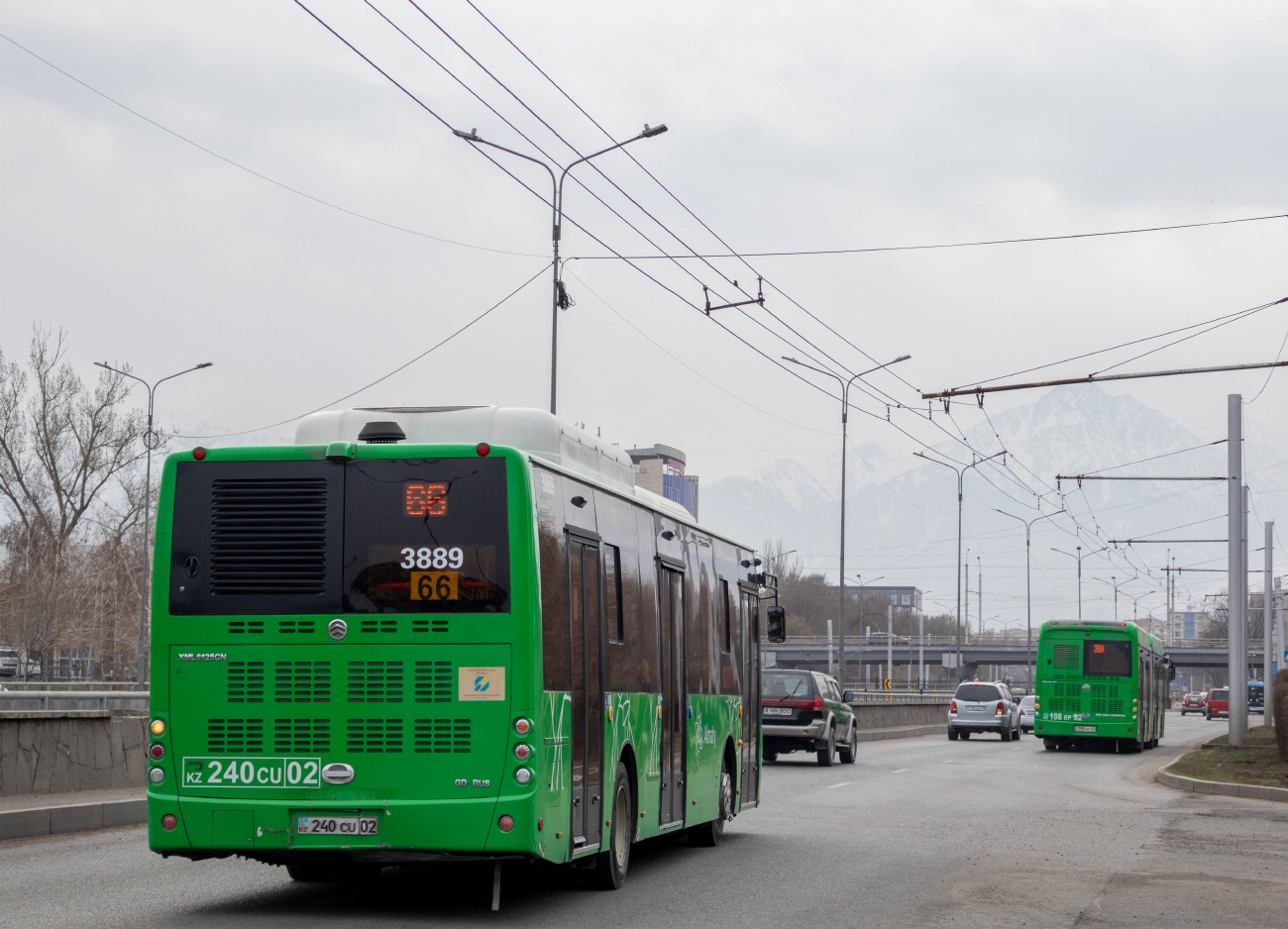 Алматы, Golden Dragon XML6125CN (Hyundai Trans Auto) № 3889