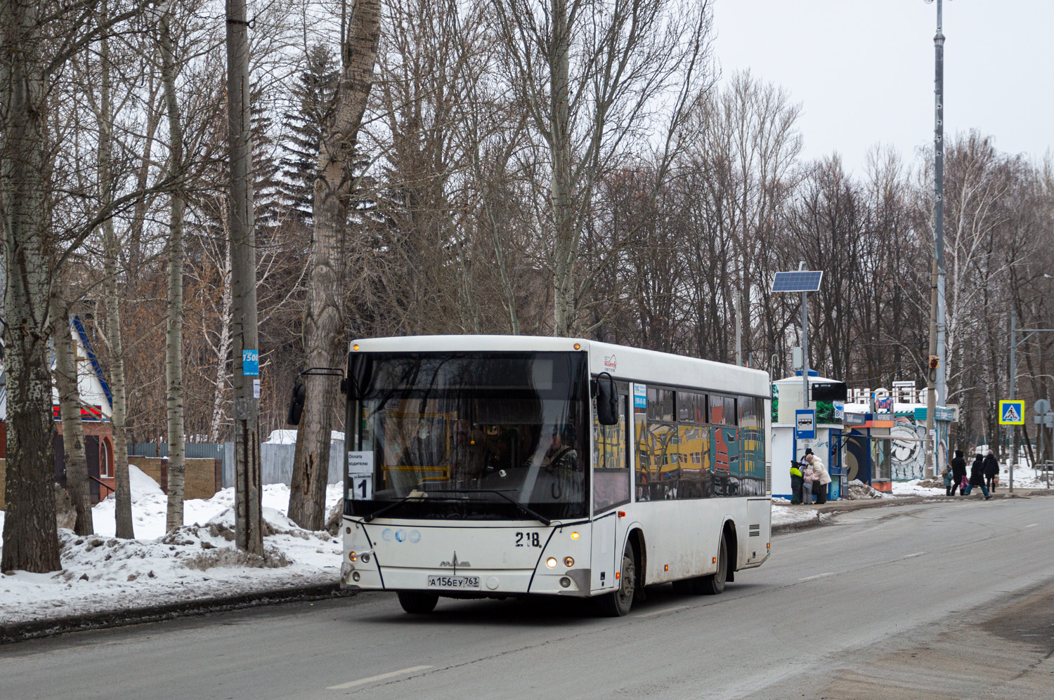 Самарская область, МАЗ-206.086 № 218