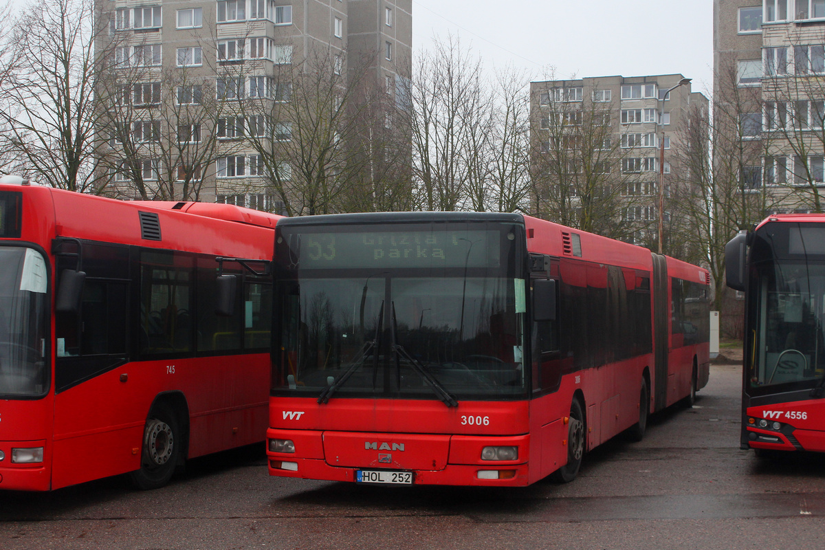 Литва, MAN A23 NG313 № 3006