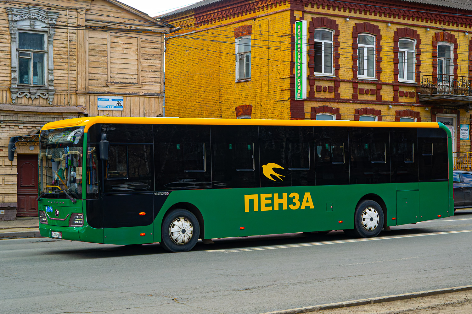 Пензенская область, Yutong ZK6116HG № С 398 РВ 58