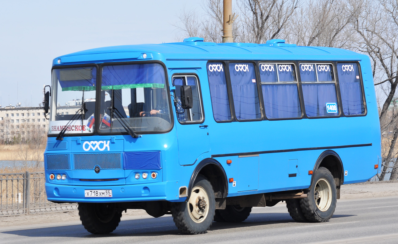 Омская область, ПАЗ-3206-110 № 1408