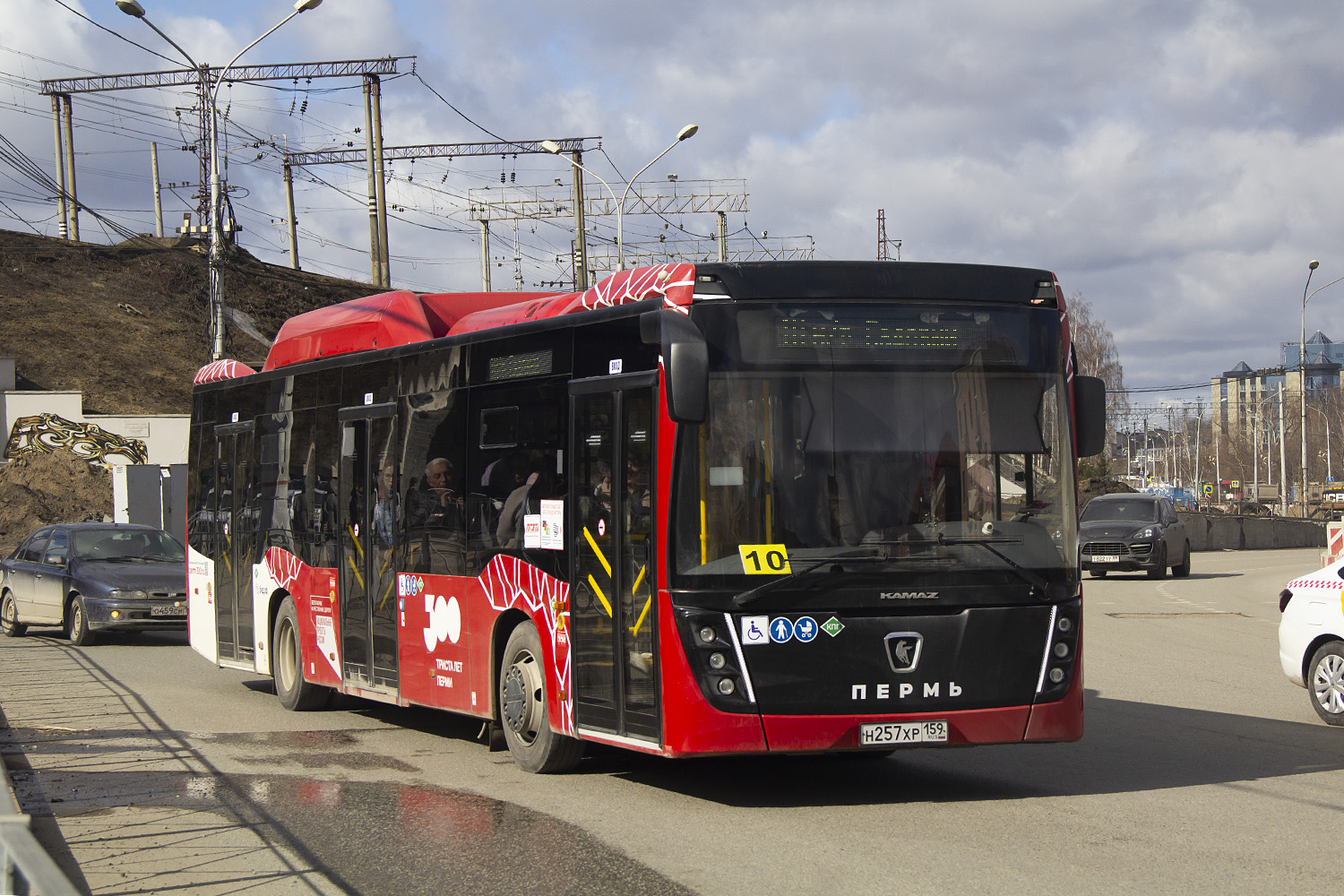 Пермский край, НефАЗ-5299-40-57 (CNG) № Н 257 ХР 159