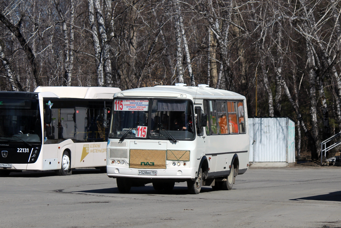 Новосибирская область, ПАЗ-32054 № Р 528 ВЕ 154