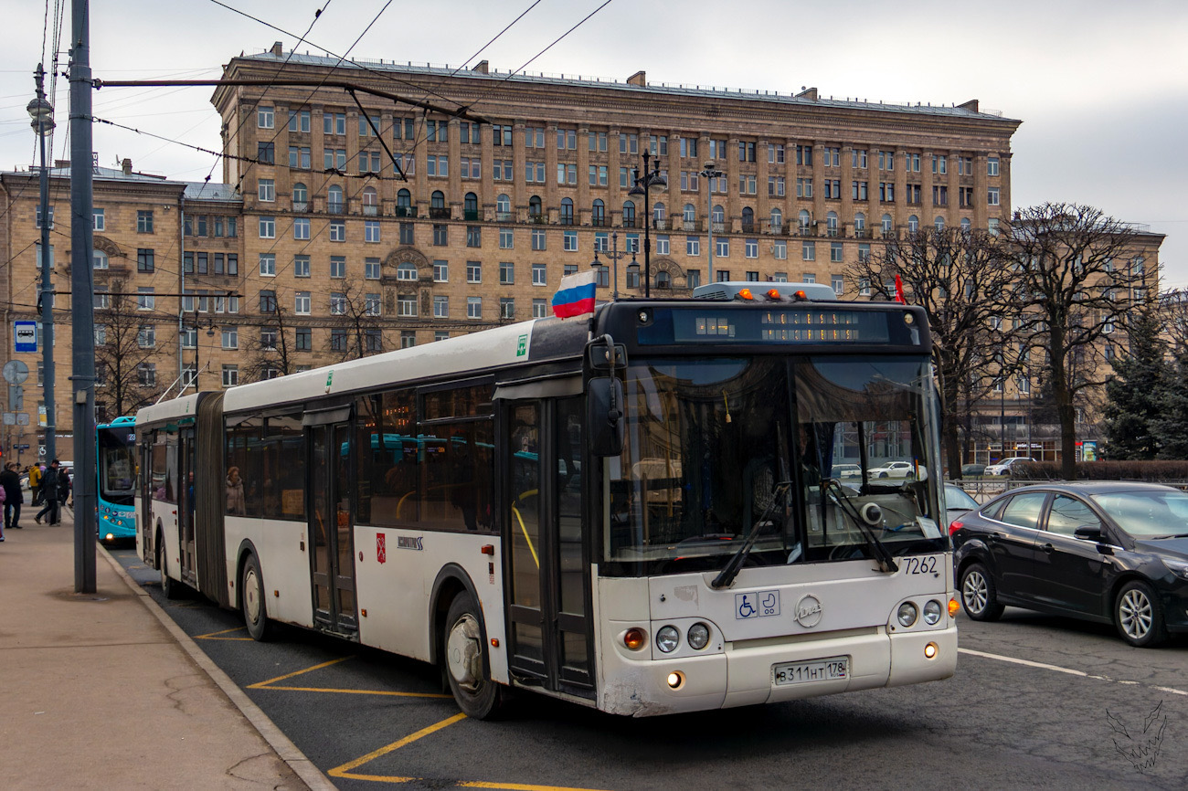 Санкт-Петербург, ЛиАЗ-6213.20 № 7262