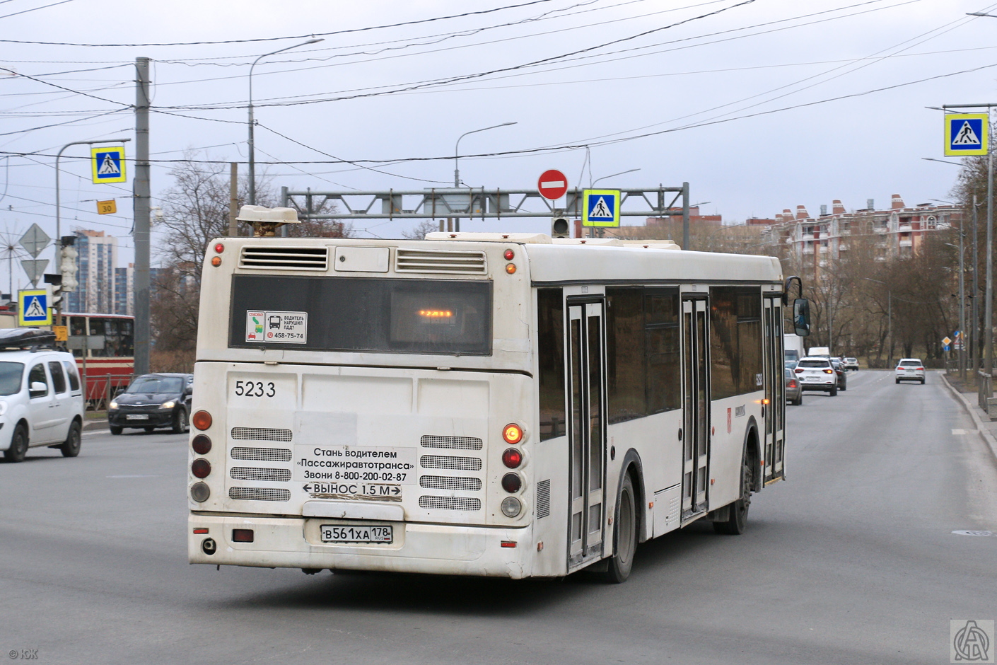 Санкт-Петербург, ЛиАЗ-5292.60 № 5233
