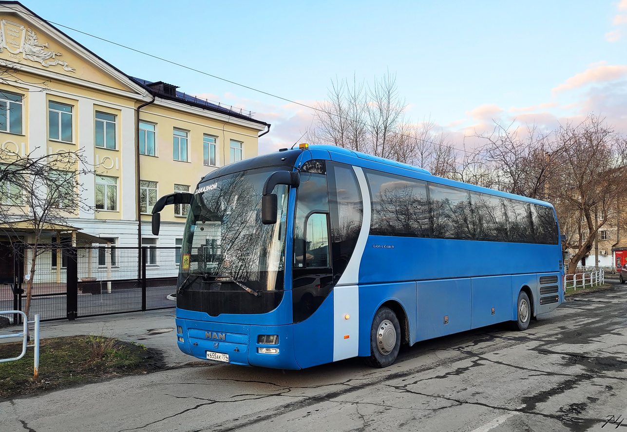 Челябинская область, MAN R07 Lion's Coach RHC444 № К 655 АК 774