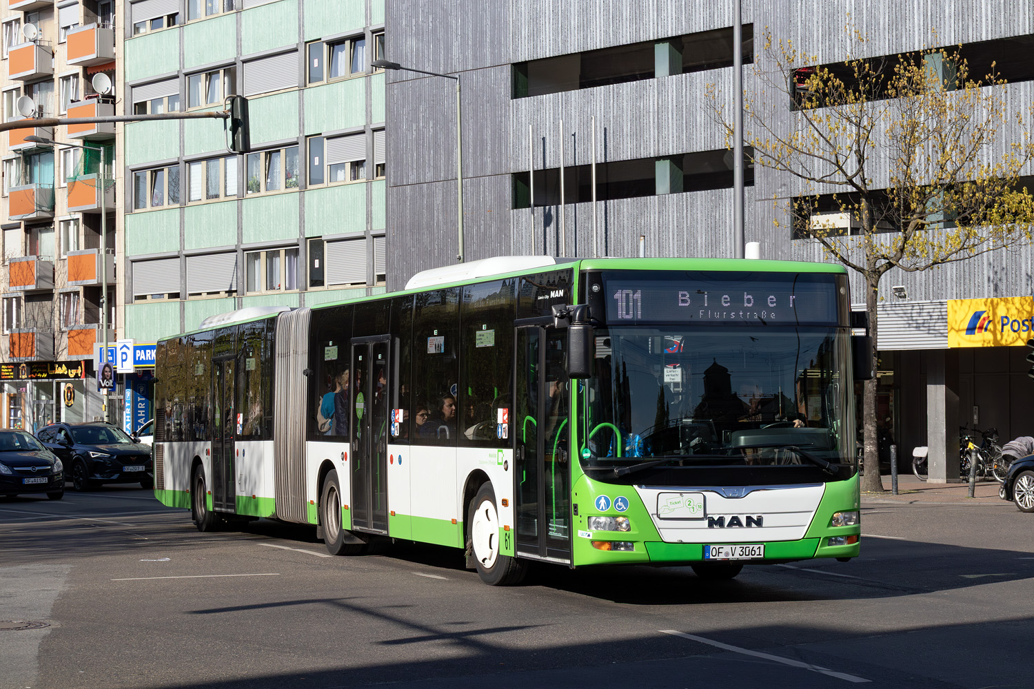 Гессен, MAN A23 Lion's City G NG323 № 61
