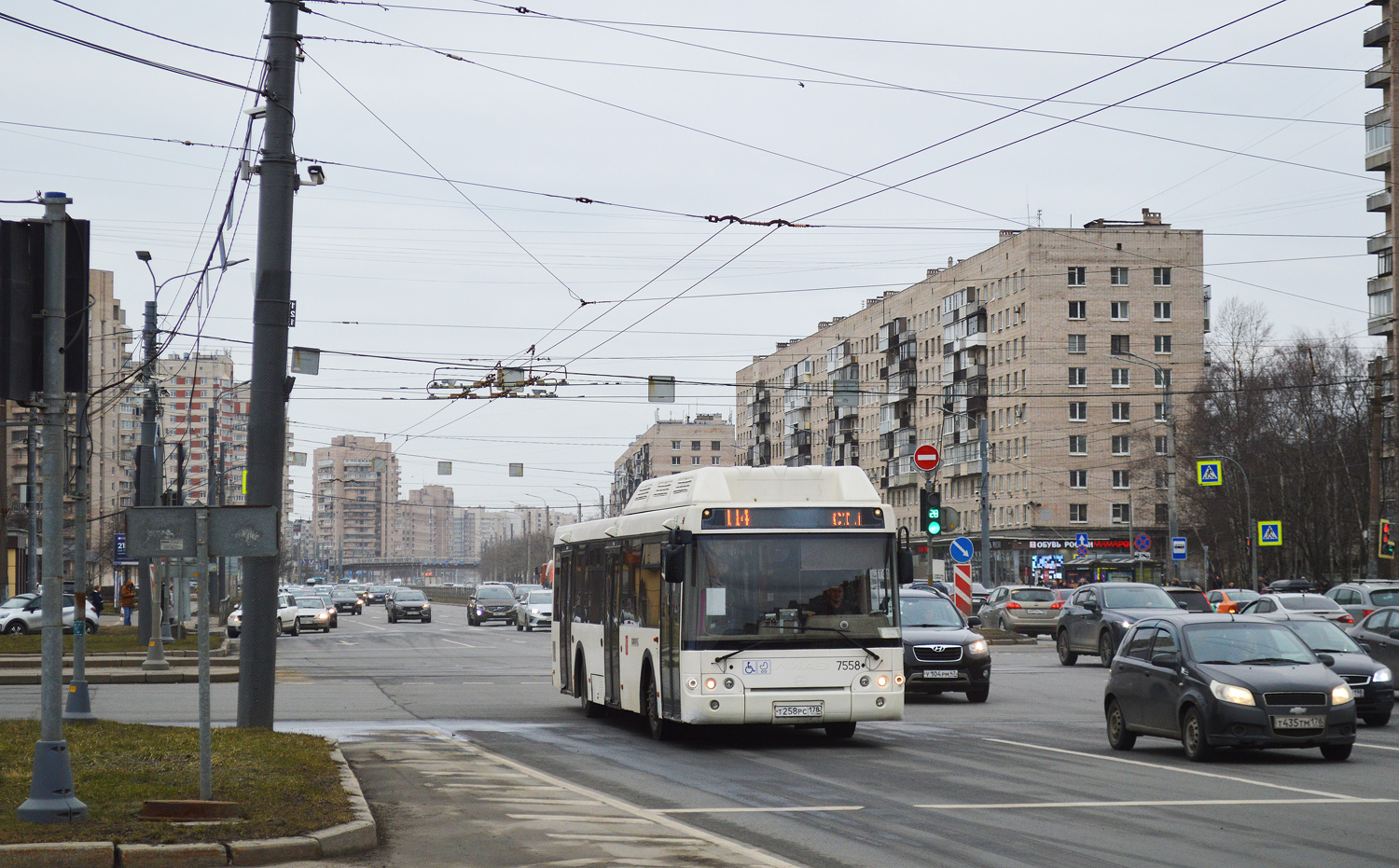 Санкт-Петербург, ЛиАЗ-5292.71 № 7558