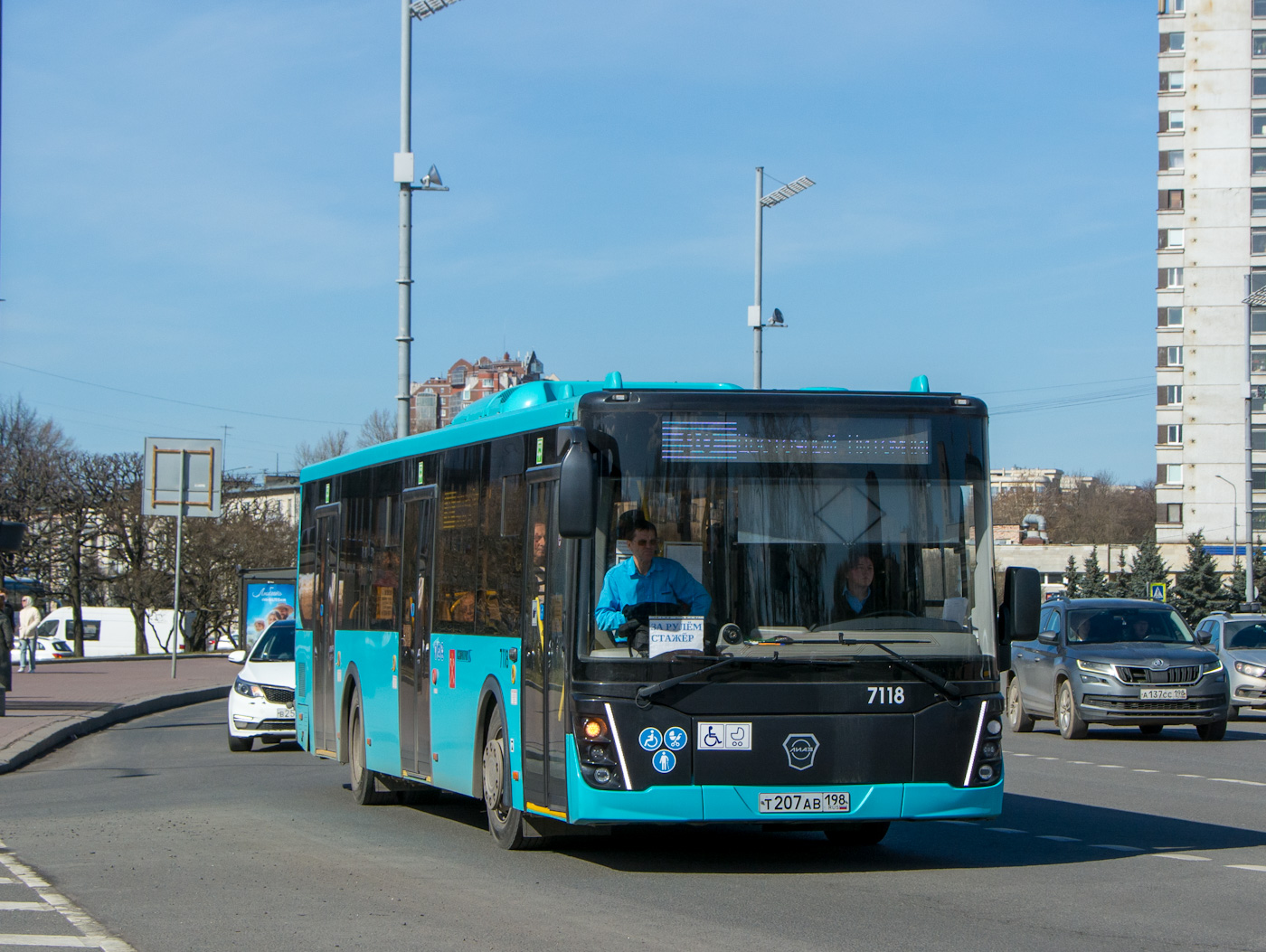 Санкт-Петербург, ЛиАЗ-5292.65 № 7118