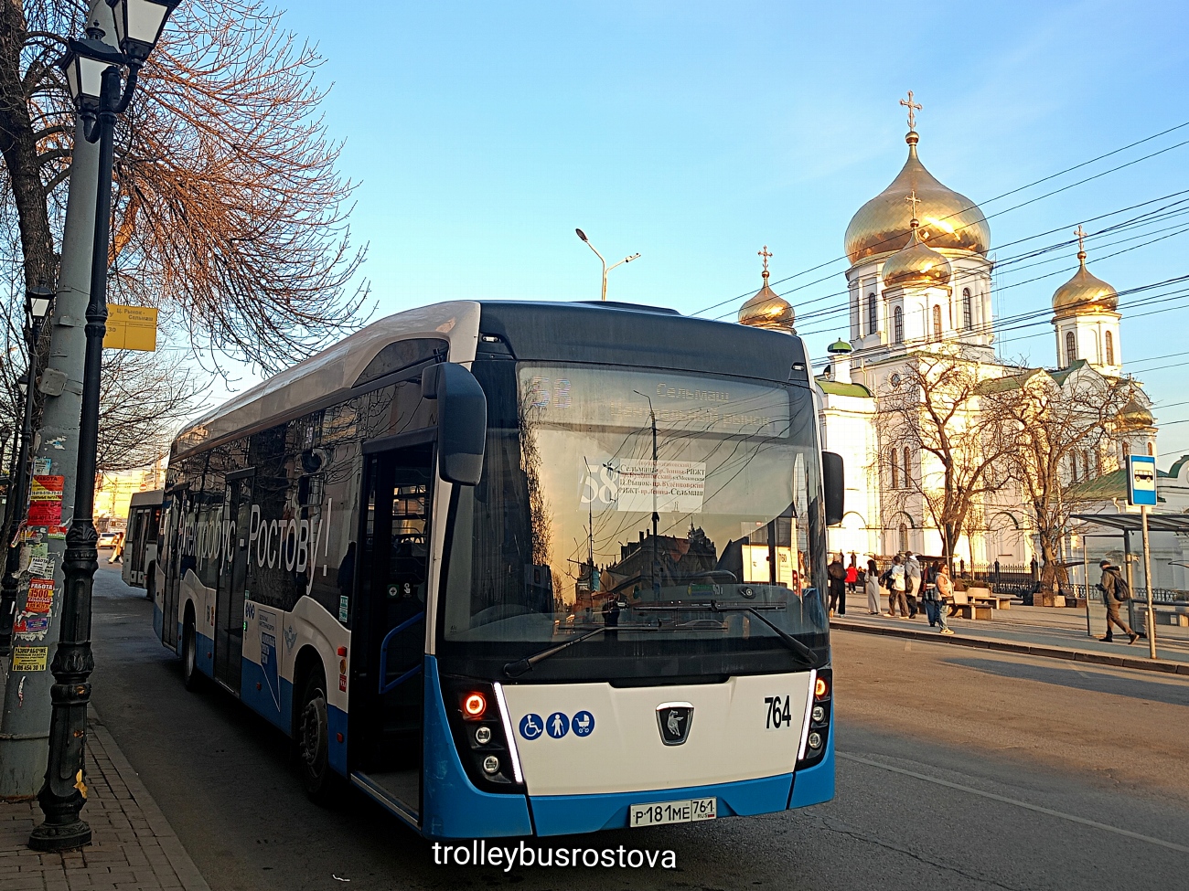 Ростовская область, КАМАЗ-6282 № 764