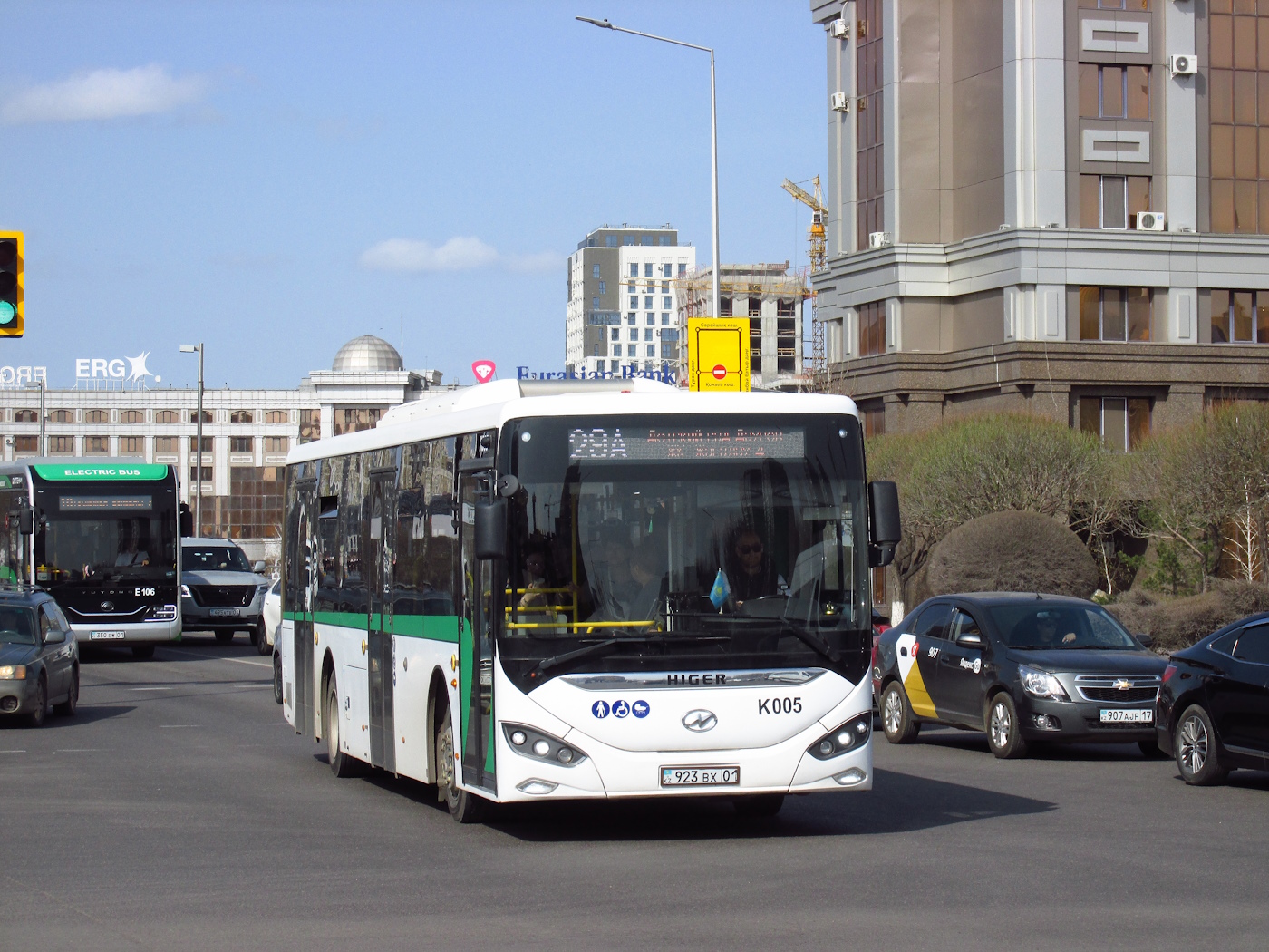 Астана, Higer KLQ6126G № K005