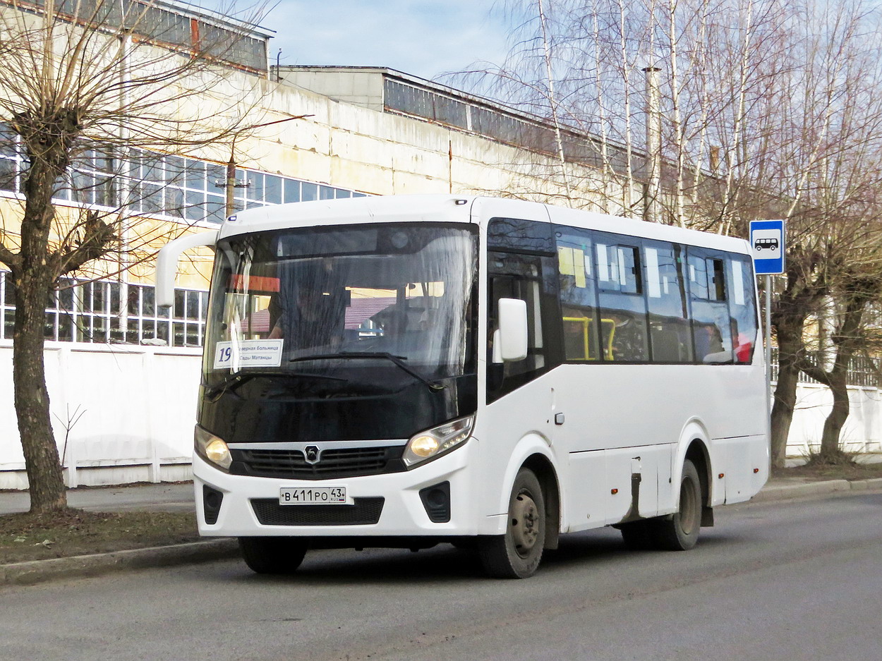 Кировская область, ПАЗ-320405-04 "Vector Next" № В 411 РО 43