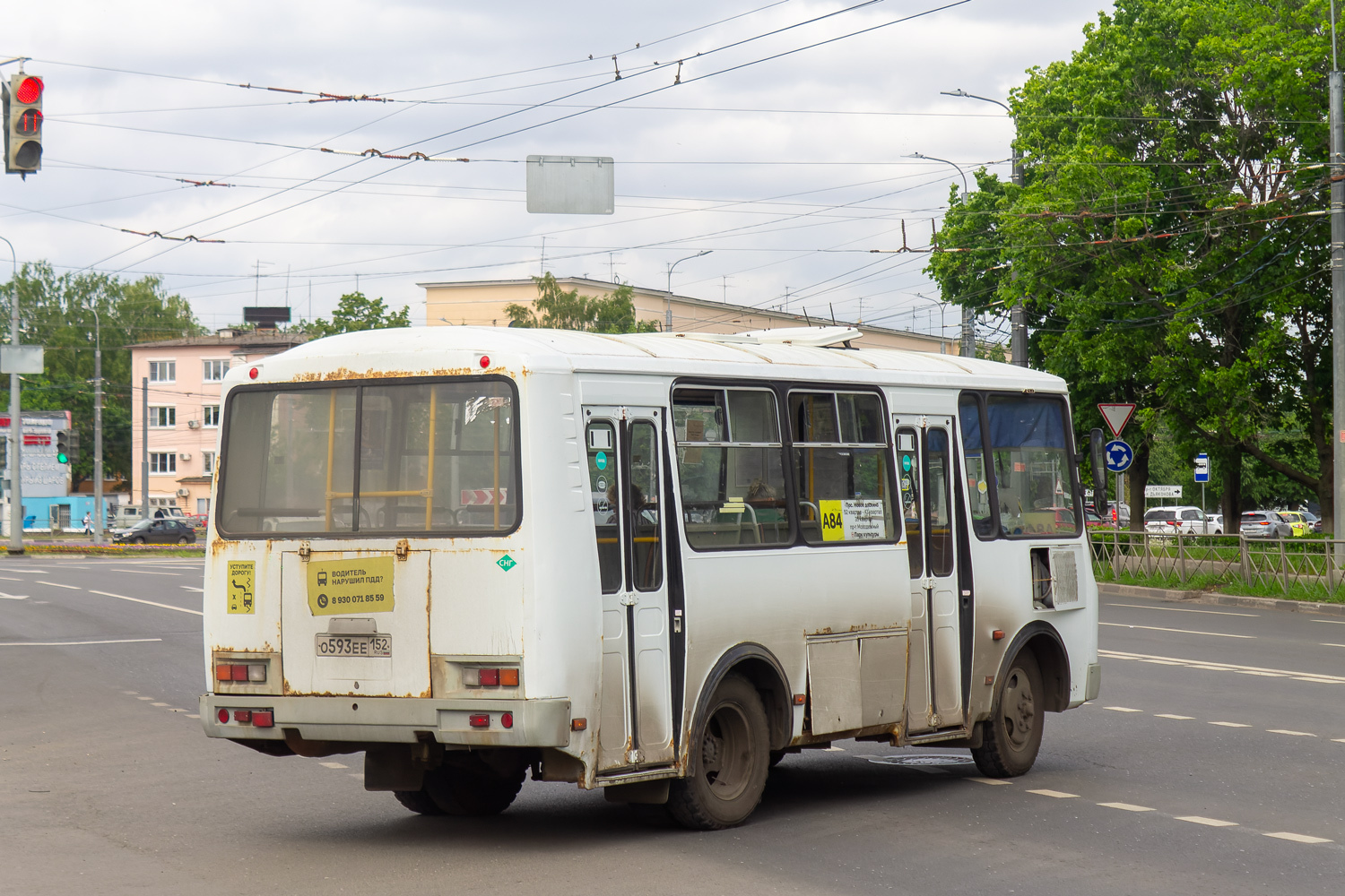 Нижегородская область, ПАЗ-32054 № О 593 ЕЕ 152