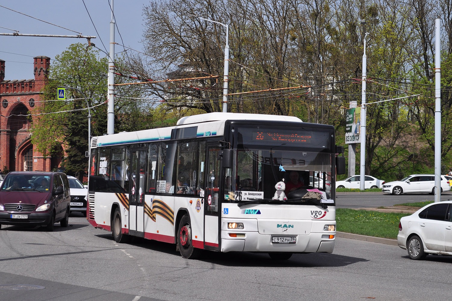 Калининградская область, MAN A78 Lion's City TÜ EL263 № С 912 РН 39