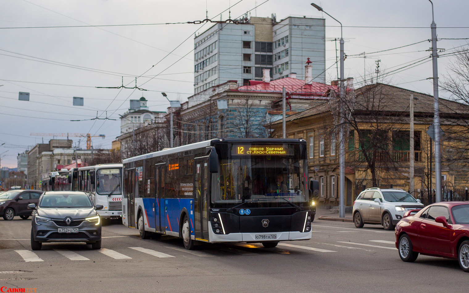 Красноярский край, ЛиАЗ-5292.65 № О 798 ТА 124