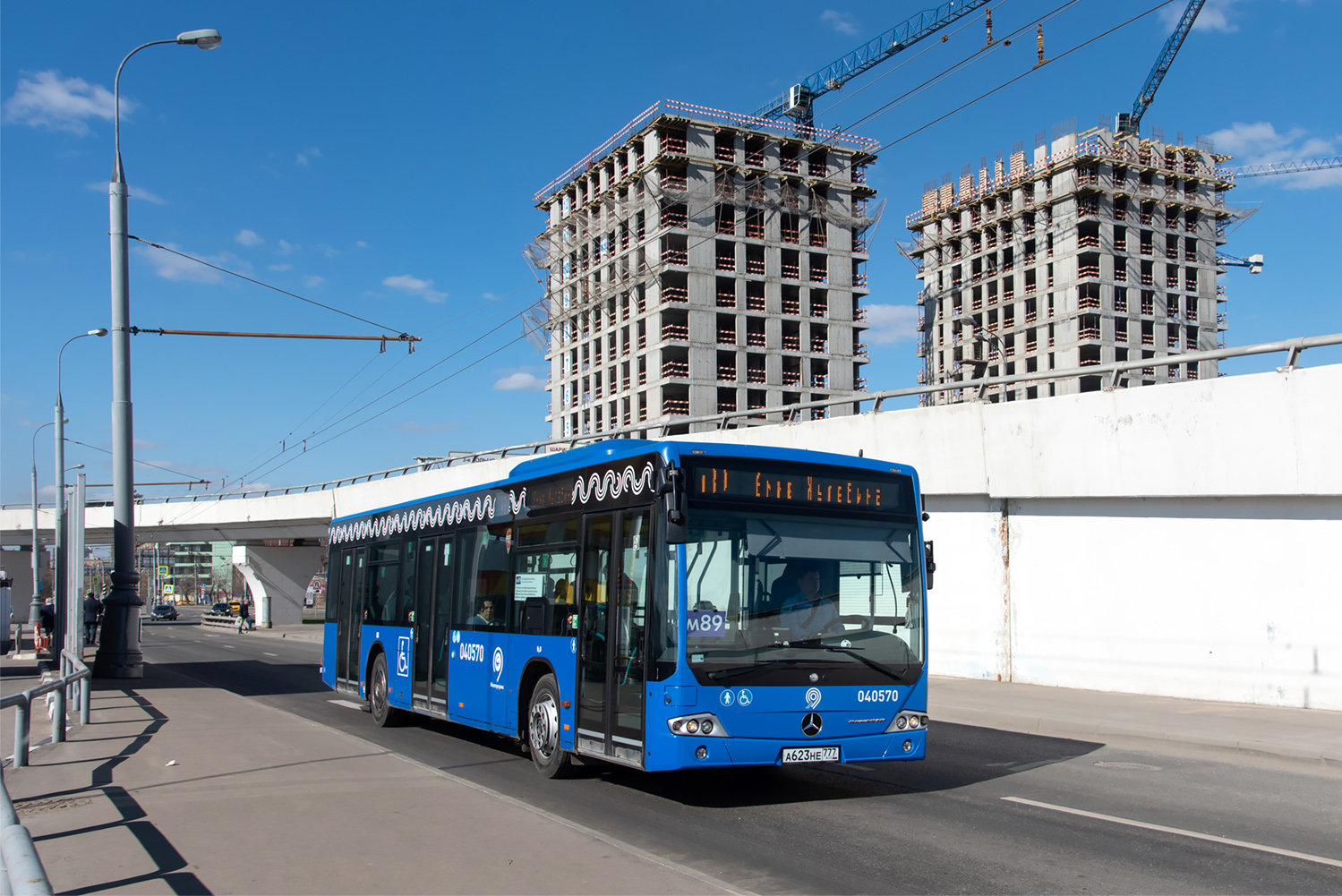 Москва, Mercedes-Benz Conecto II № 040570
