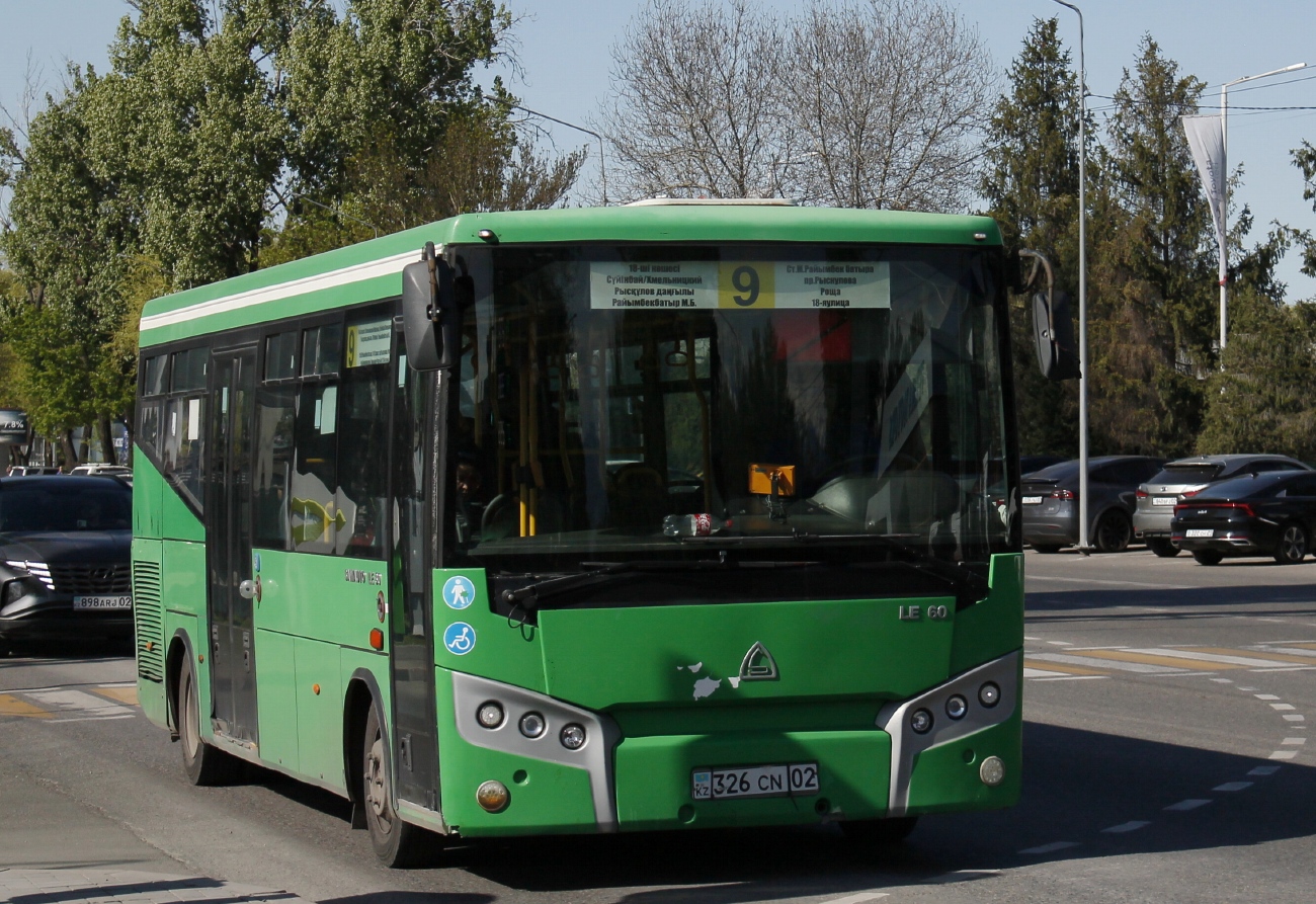 Алматы, SAZ LE60 № 326 CN 02