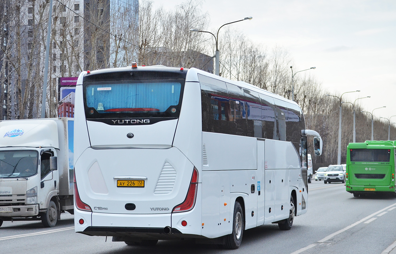 Тюменская область, Yutong C12PRO (ZK6128H) № АУ 226 72