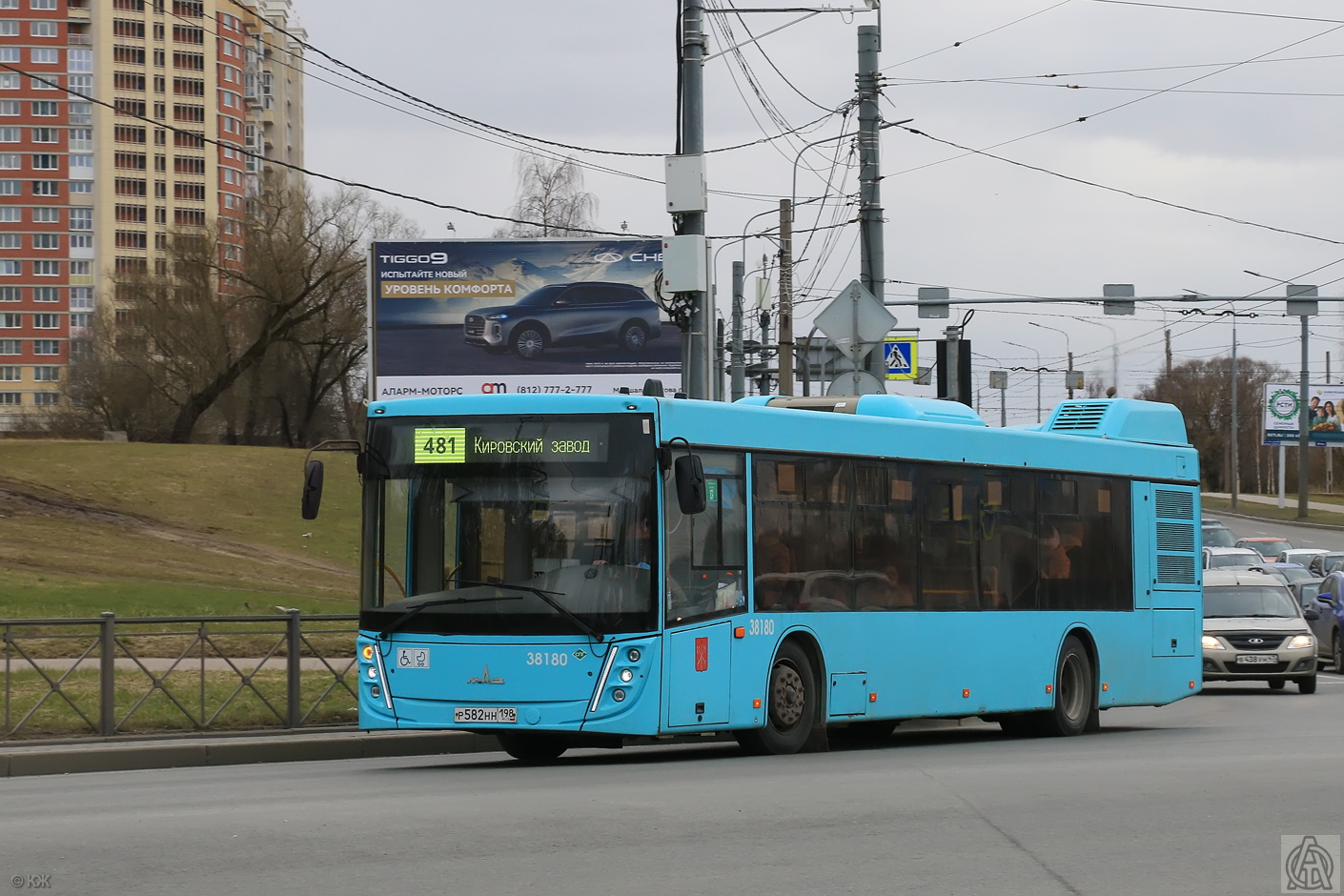 Санкт-Петербург, МАЗ-203.947 № 38180