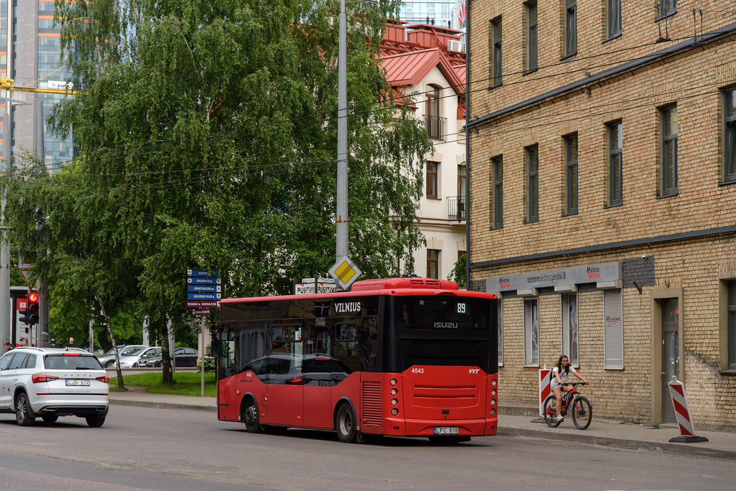 Литва, Anadolu Isuzu Novociti Life № 4543