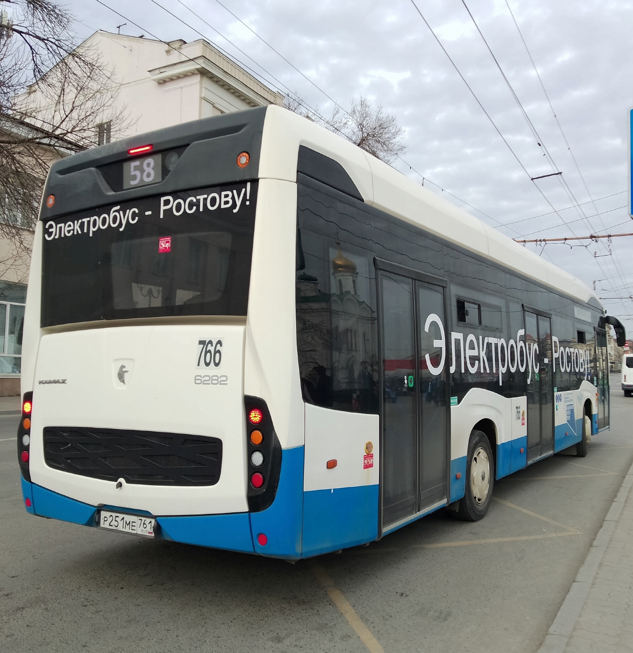 Ростовская область, КАМАЗ-6282 № 766