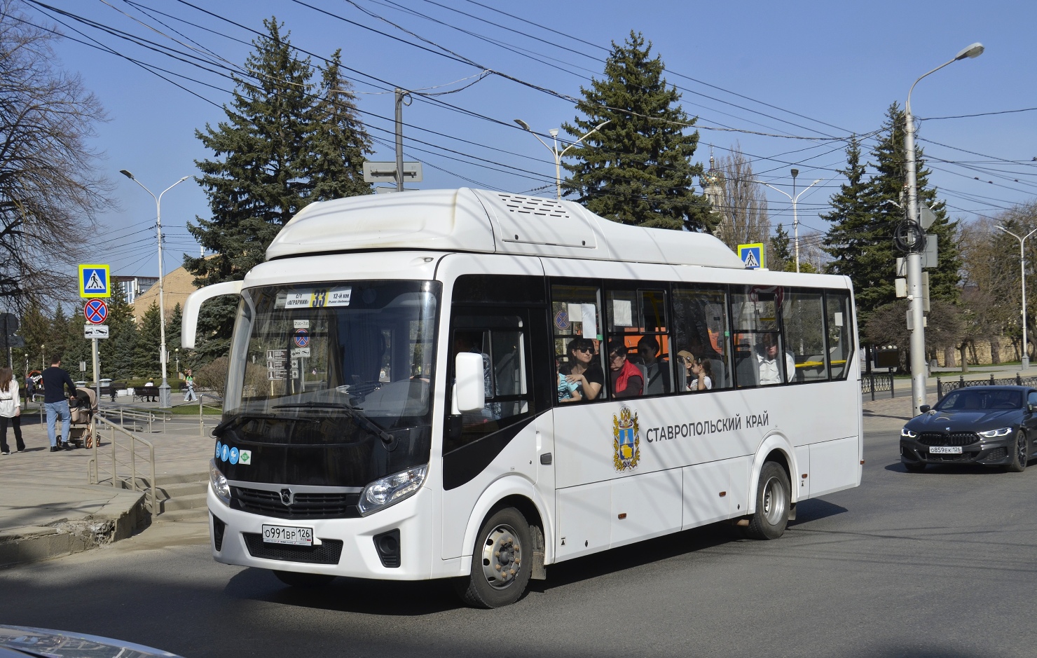 Ставропольский край, ПАЗ-320415-14 "Vector Next" № 112