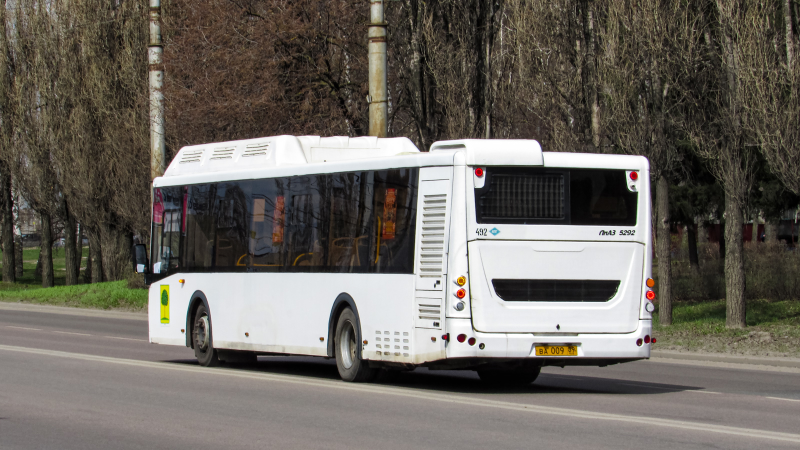 Липецкая область, ЛиАЗ-5292.67 (CNG) № 492