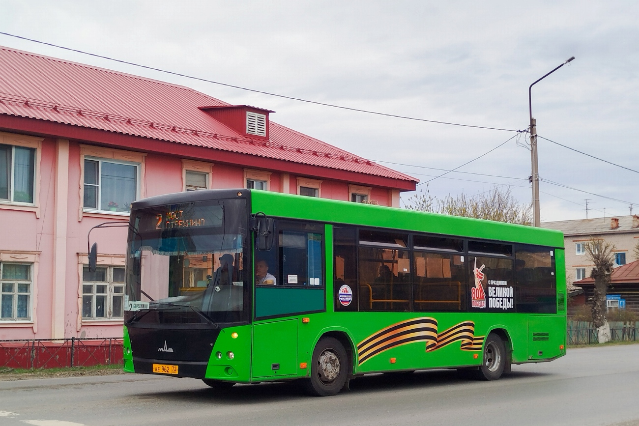 Тюменская область, МАЗ-206.068 № АЕ 962 72