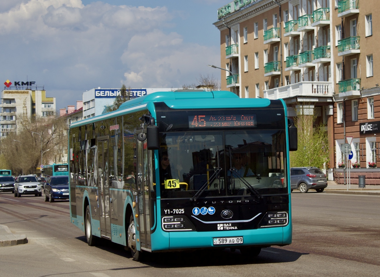 Карагандинская область, Yutong ZK6116HG (QazTehna) № Y1-7025