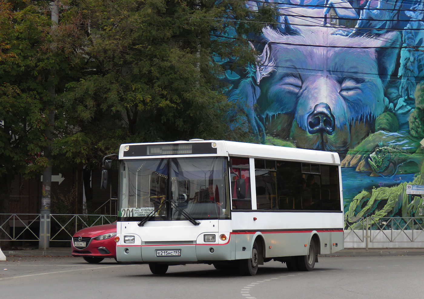 Краснодарский край, ПАЗ-3237-05 № Е 215 НС 193