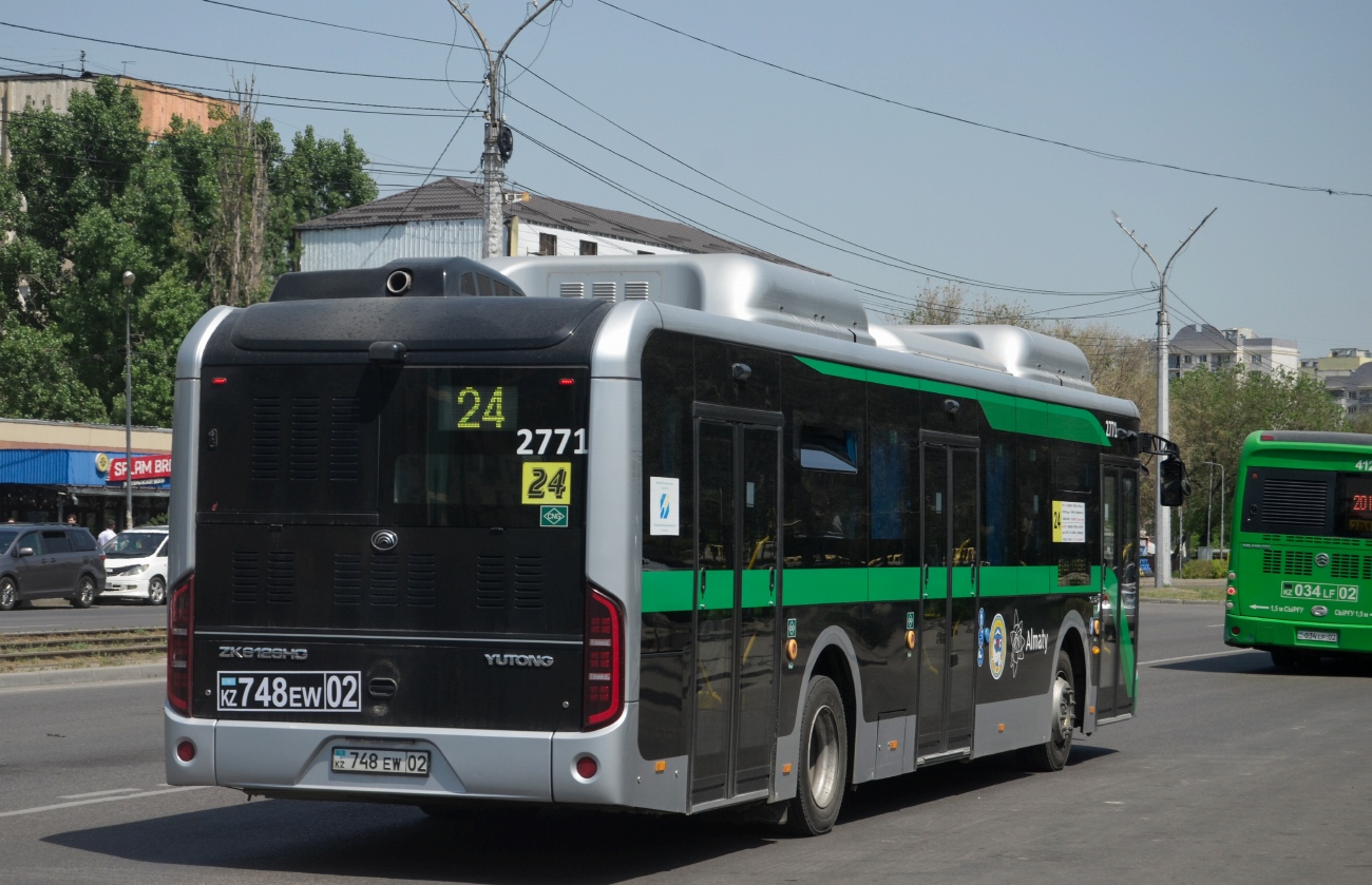 Алматы, Yutong ZK6126HG (QazTehna) № 2771