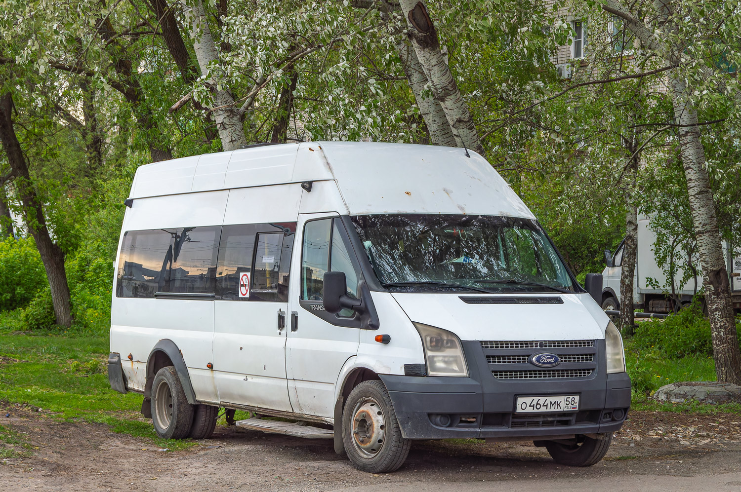 Пензенская область, Нижегородец-222709  (Ford Transit) № О 464 МК 58