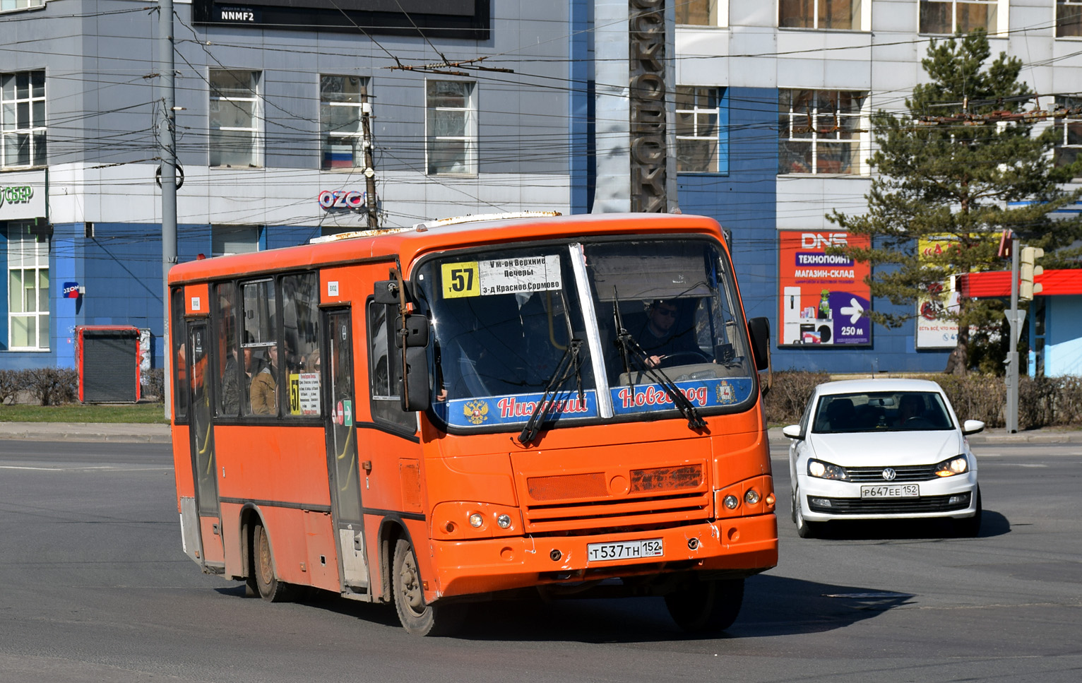 Нижегородская область, ПАЗ-320402-05 № Т 537 ТН 152