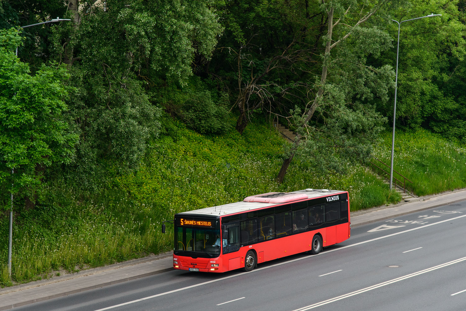 Литва, MAN A21 Lion's City NL273 № 4034