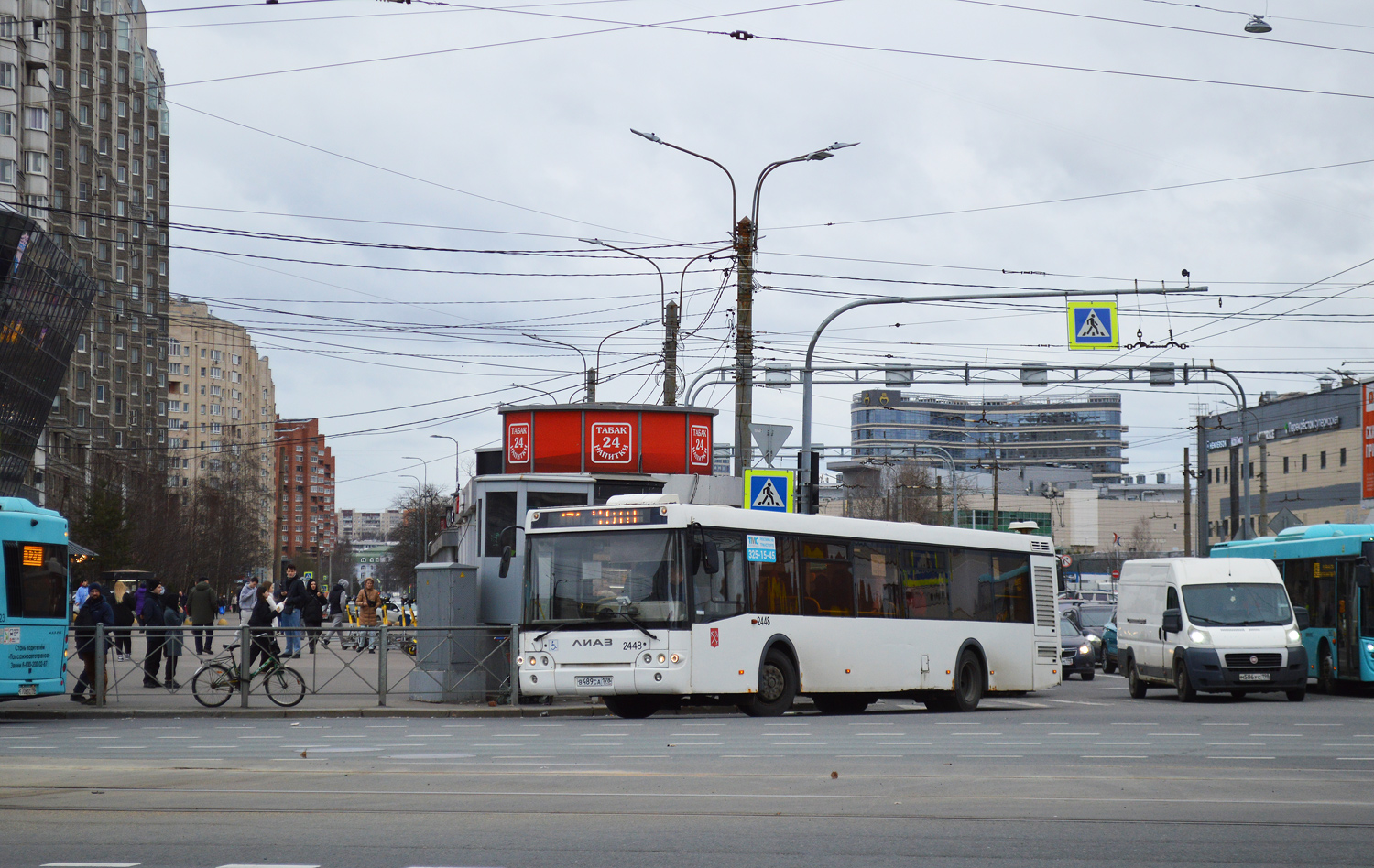 Санкт-Петербург, ЛиАЗ-5292.60 № 2448