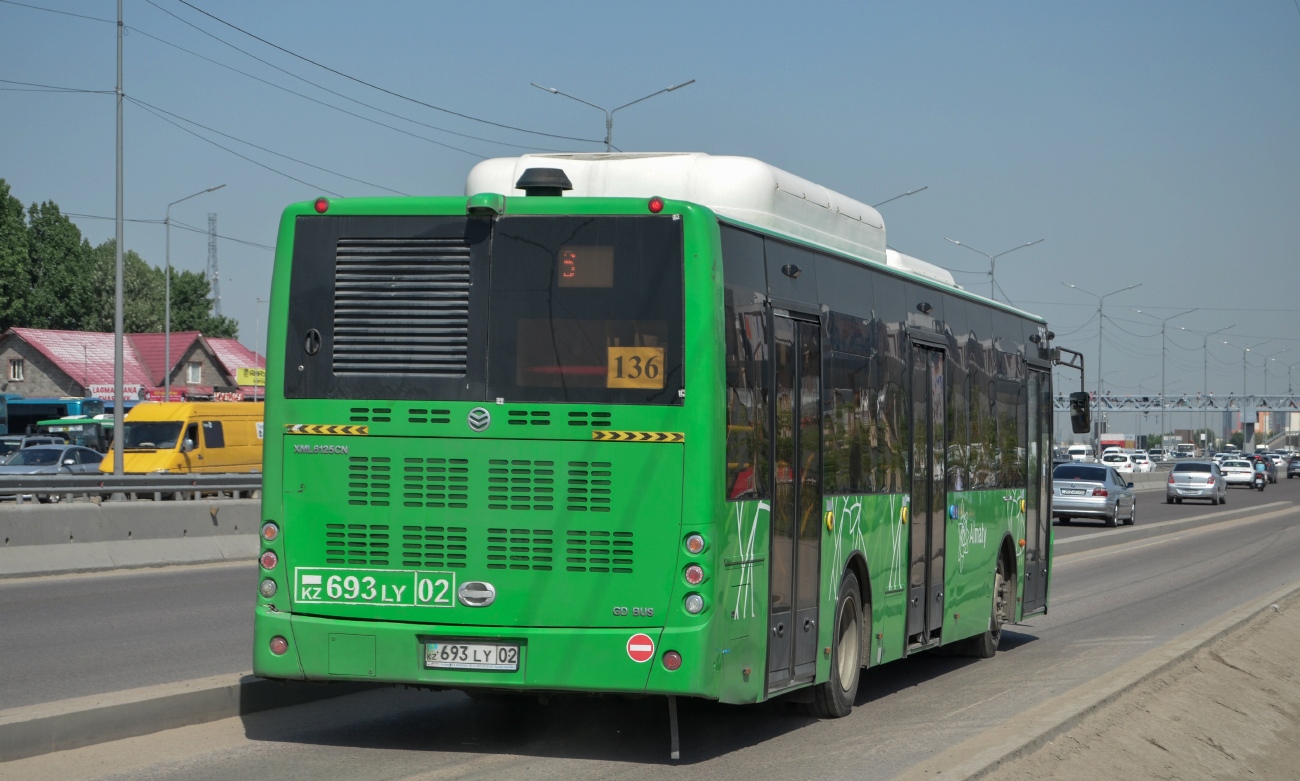 Алматы, Golden Dragon XML6125CN (Hyundai Trans Auto) № 3616