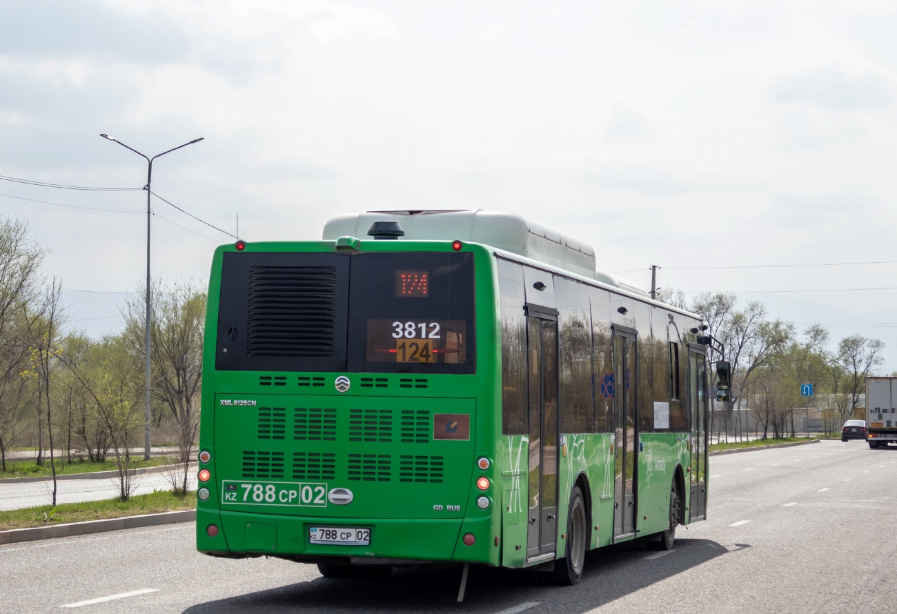 Алматы, Golden Dragon XML6125CN (Hyundai Trans Auto) № 3812