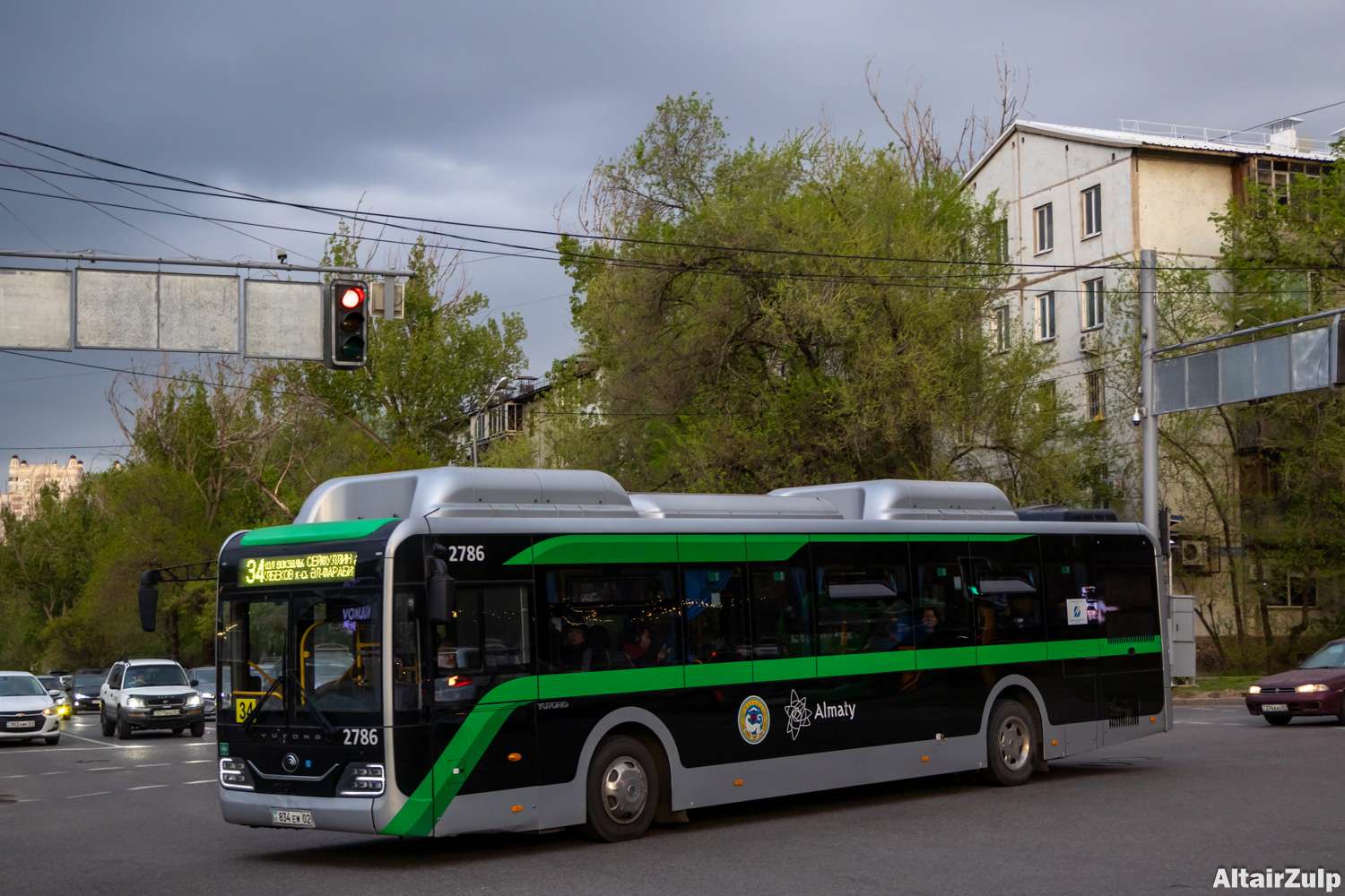 Алматы, Yutong ZK6126HG (QazTehna) № 2786