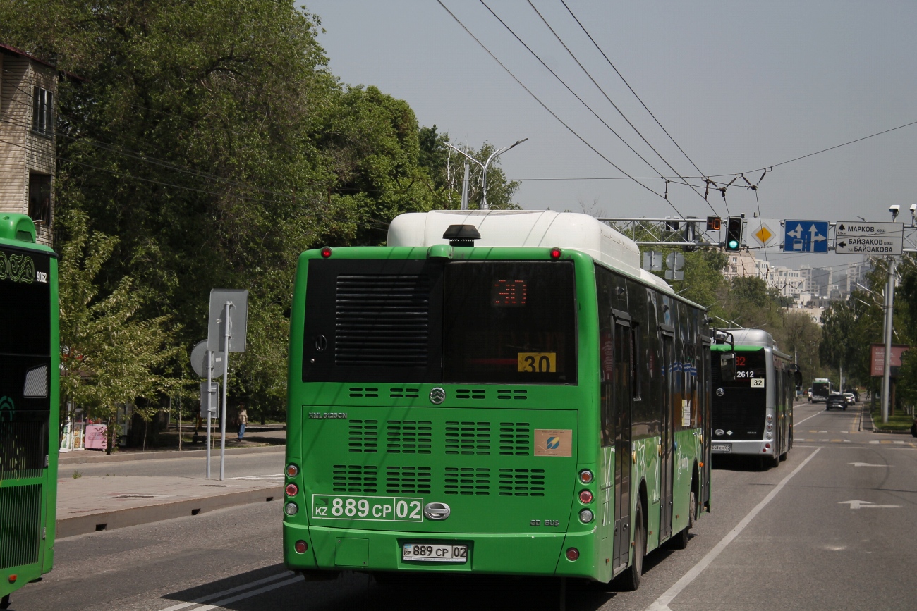 Алматы, Golden Dragon XML6125CN (Hyundai Trans Auto) № 3893