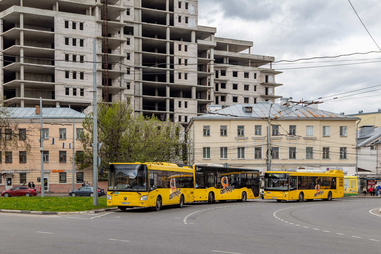 Ярославская область, ЛиАЗ-4292.60 (1-2-1) № 21047