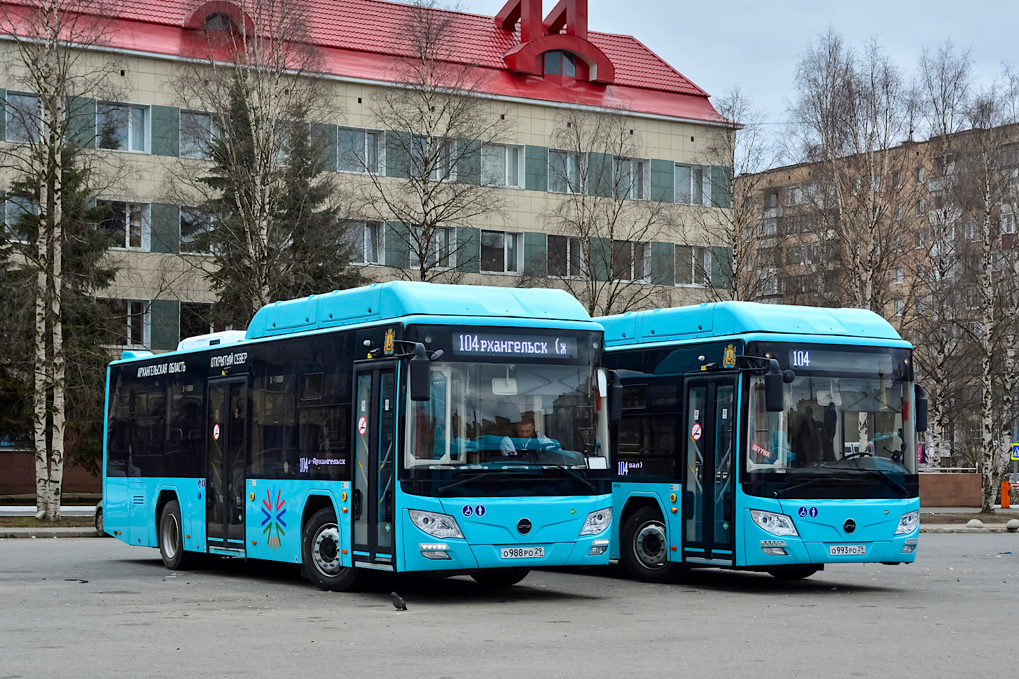 Архангельская область, Lotos-105C02 № О 988 РО 29