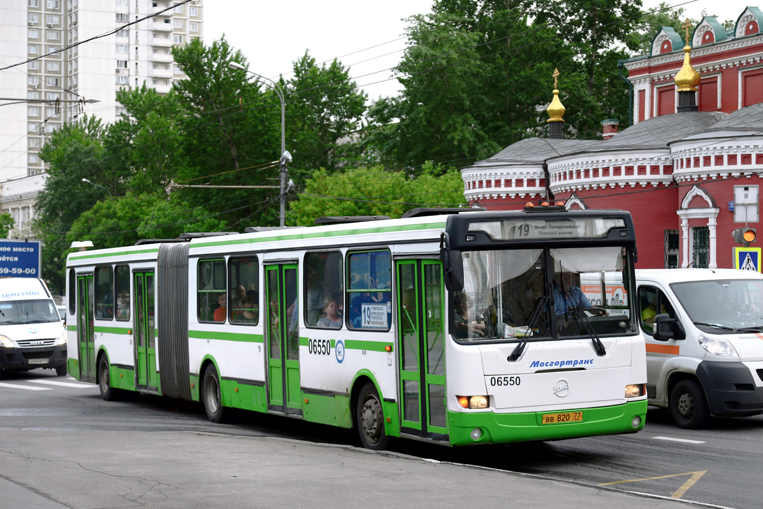 Москва, ЛиАЗ-6212.01 № 06550